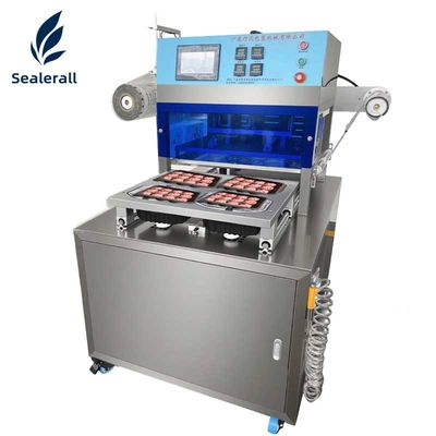 खरीदें Vertical Expansion 304 Stainless Steel Pneumatic Tray Sealer for Fully Automatic Cup Sealing ऑनलाइन निर्माण